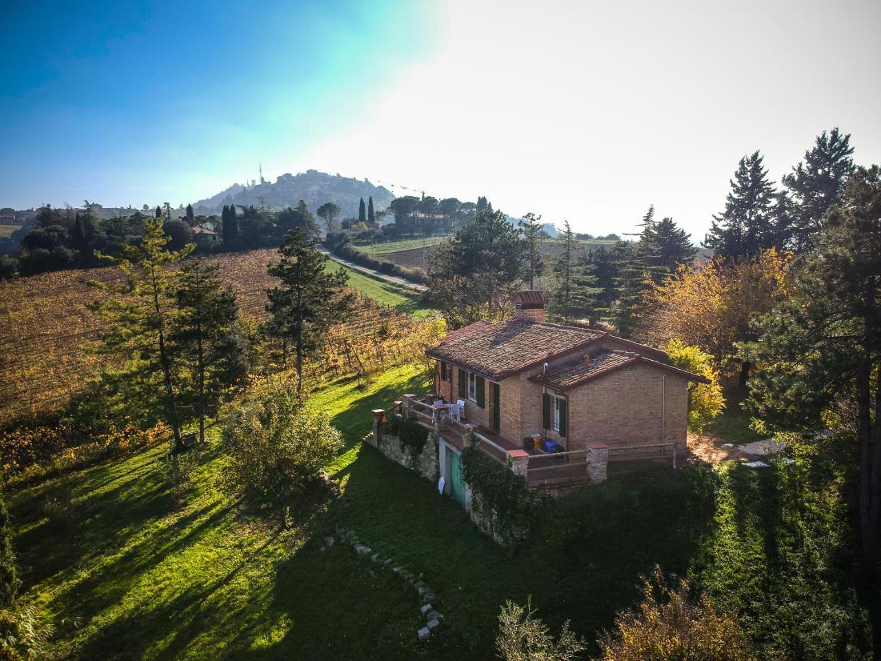 Il Vigneto Cottage แบร์ตินอโร ภายนอก รูปภาพ